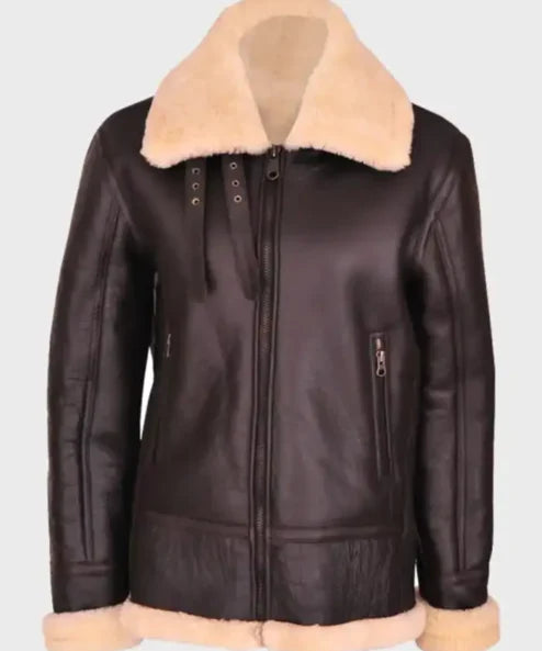Tracy Brown SF Aviator Leather Jacket