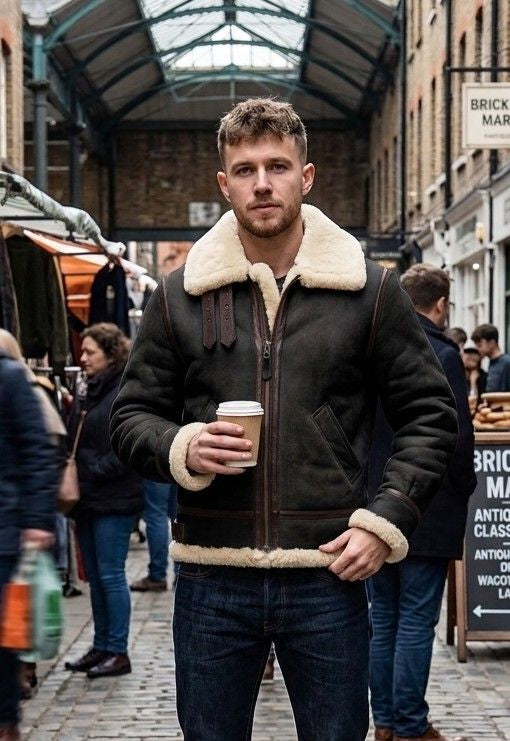 mens fur jacket